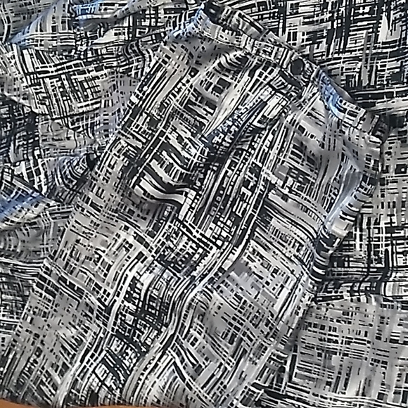 (3/$25) Silky Patterned Blouse - Picture 3 of 5